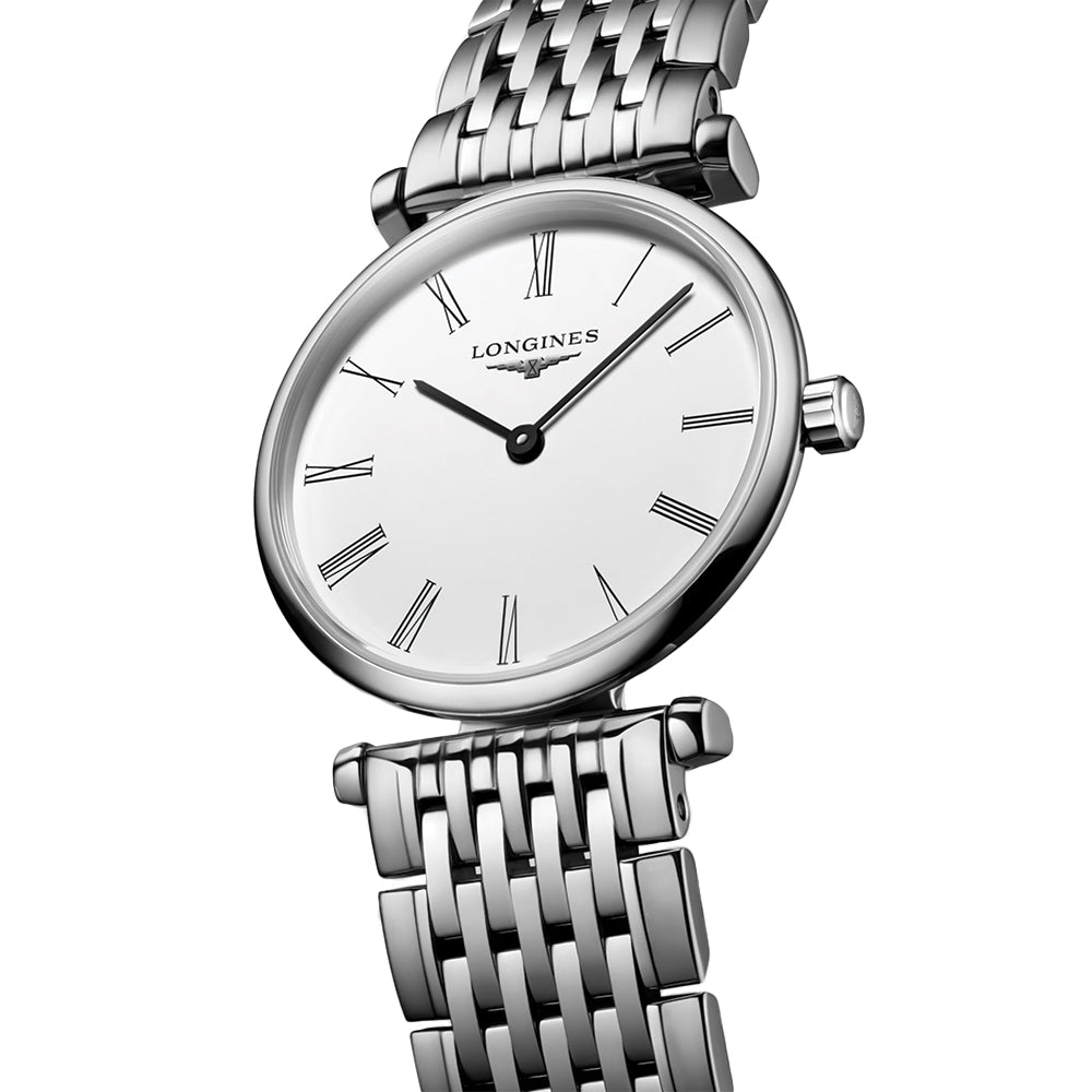longines La Grande Classique De Longines 24mm - White on Bracelet