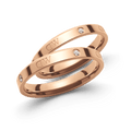 2x Classic Lumine Ring Rose Gold